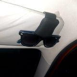 Automaze Leather Car Visor Sunglass Holder - Clip for Car
